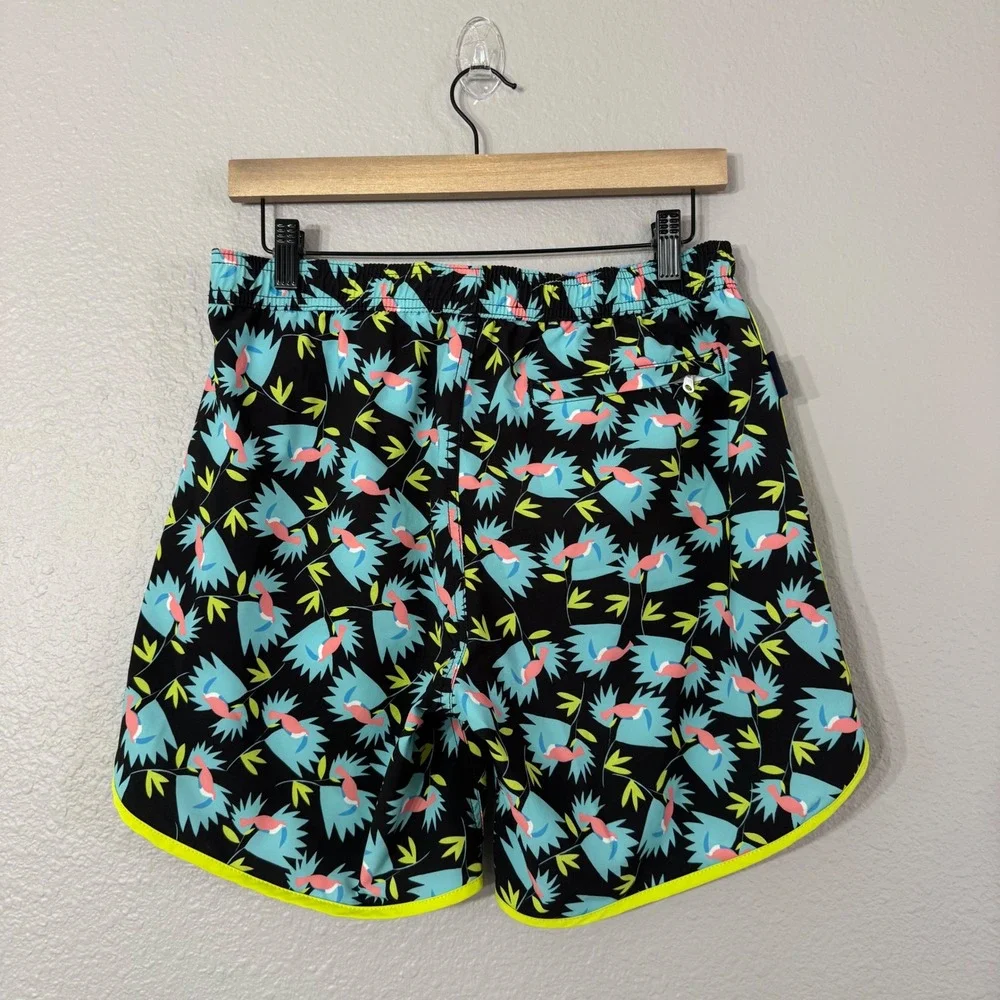 Bonobos Men's Size S Black Bird Print 7